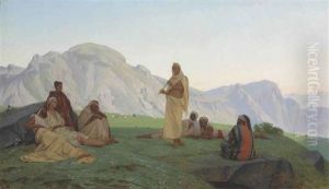 The Bedouin Musician by Gustave Clarence Rodolphe Boulanger