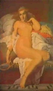 Nu Au Miroir