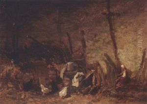 Schuppen by Louis Boulanger