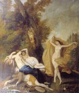 Muses Et Nymphes by Louis Boulanger
