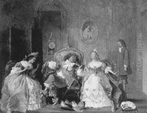 Tartuff  Le Malade Imaginaire by Louis Boulanger