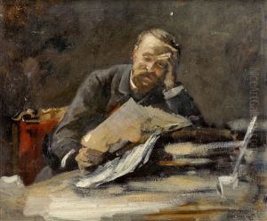 Portrait Presume De Pasteur by Auguste Boulard Jr.