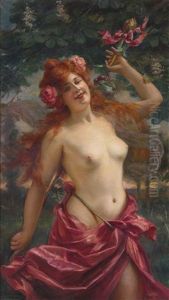 Bacchante by Paul Antoine de la Boulaye