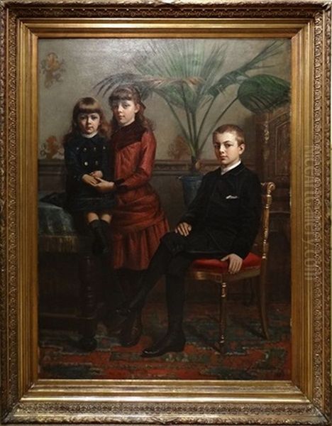Portrait De Trois Enfants - view 1