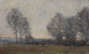 Paysage En Brabant by Hippolyte Boulenger