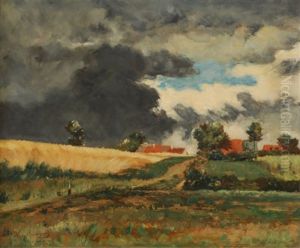 L'orage by Hippolyte Boulenger
