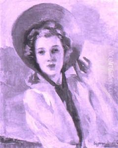 Beauty Wearing A Bonnet by Cyprien Boulet