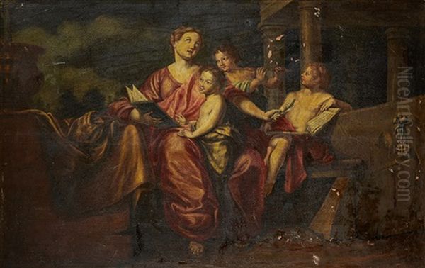 Allegorie De La Musique - view 1