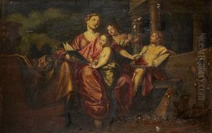 Allegorie De La Musique by Bon de Boullonge