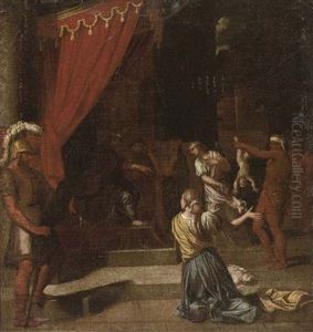 The Judgement Of Solomon by Louis de Boulogne the Elder
