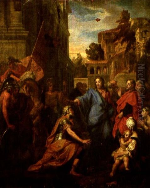 Le Centenier Romain Aux Pieds Du Christ - view 1