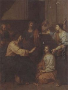 Christ At The House Of Martha And Mary