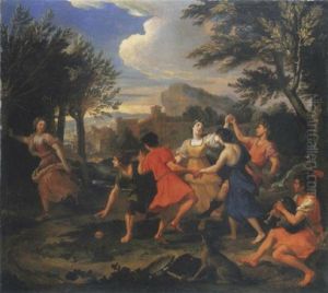Danse De Bergers Avec Meleagre Et Atalante by Louis de, the Younger Boulogne
