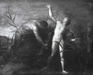 Pan And Syrinx by Louis de, the Younger Boulogne