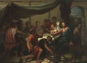 Les Noces De Cana by Louis de, the Younger Boulogne