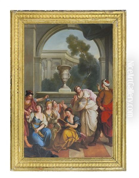 Ulisse E Menelao Trovano Achille Fra Le Figlie Di Licomede - view 1
