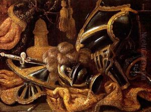 Nature Morte A La Cuirasse by Madeleine Boulogne