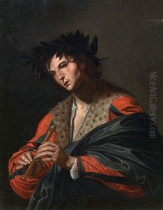 Apollo In Vesti Di Pastore by Valentin De Boulogne