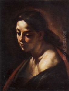 Studio Di Testa by Valentin De Boulogne