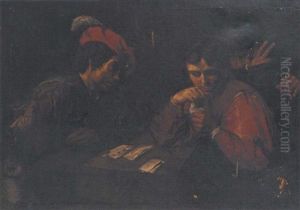 Card Sharps by Valentin De Boulogne
