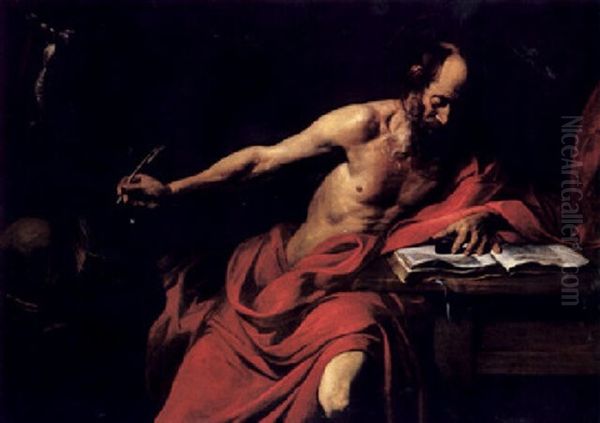 Saint Jerome In His Study - view 1
