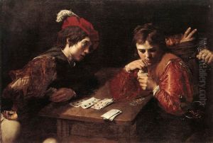The Cardsharps by Valentin De Boulogne