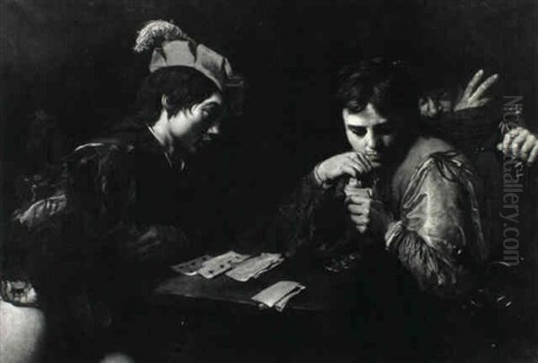 Cardsharps Deceiving A Youth - view 1