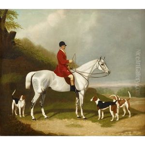Jockey On A Bay; Jockey On A Gray (pair)