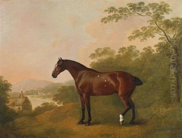 A Horse In A Landscape - view 1