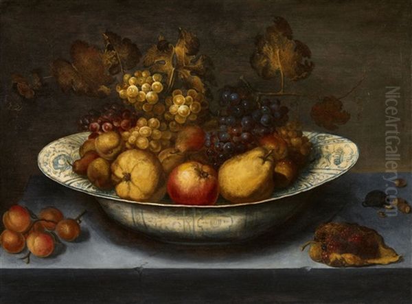 Fruit Still Life With A Wanli Dish - view 1