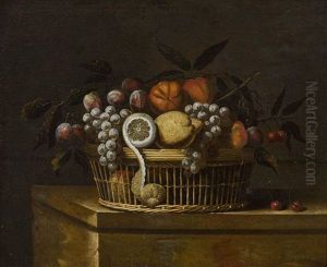Fruchtestillleben by Johannes Bouman