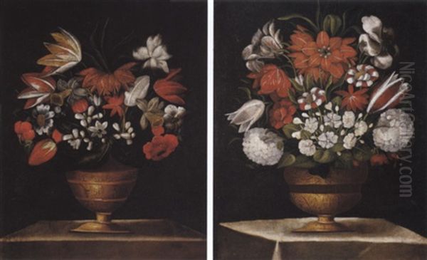 Nature Morte Con Vaso Di Fiori - view 1
