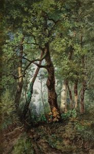 Forest Landscape by Michel Bouquet