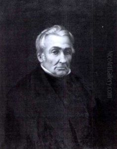 Portrait Of Joseph Roy by Napoleon Bourassa
