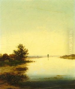 Abendliche Chiemseelandschaft Abendliche Chiemseelandschaft