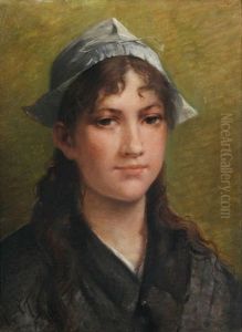Portrait D'une Zeelandaise by Henri Jacques Bource