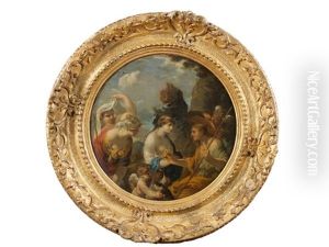 Le Jugement De Paris (+ Artemise Buvant Les Cendres De Son Mari; Pair) by Sebastien Bourdon