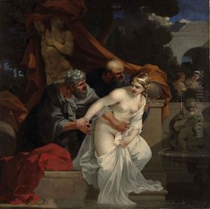 Susanna And The Elders by Sebastien Bourdon