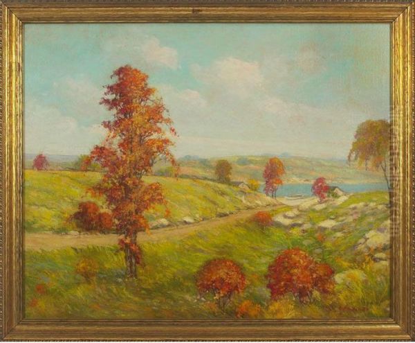 Country Road To The Lake - view 1