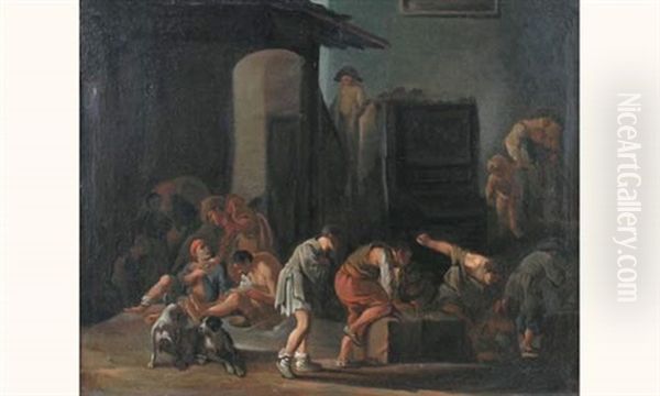 Scene De Bambochade - view 1