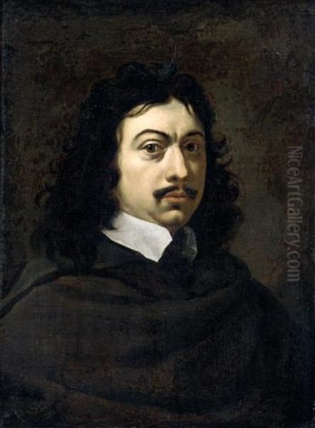 Portrait Of A Gentleman, Half Length, Wearing Black With A White Ruff - view 1