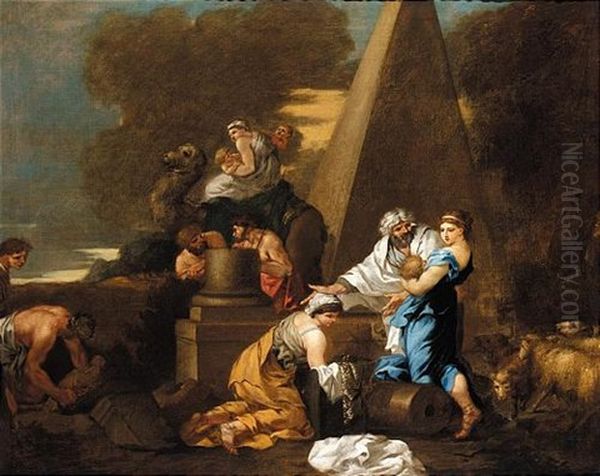 Jacob Burying The Idols - view 1