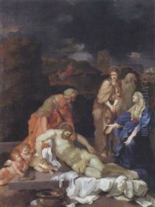 La Deploration Sur Le Christ Mort by Sebastien Bourdon