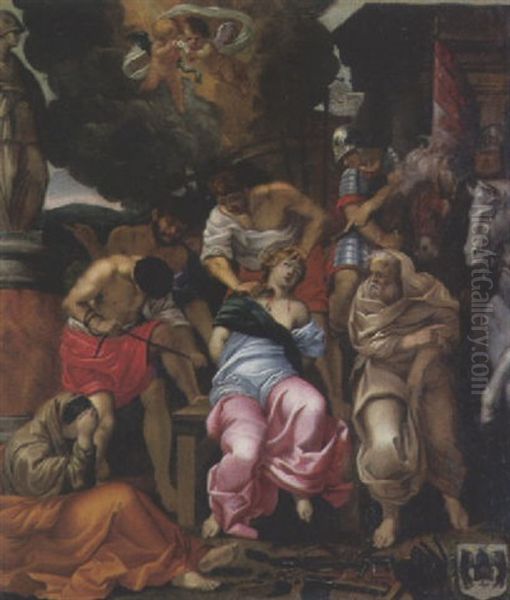 Le Martyr De Sainte Agnes - view 1