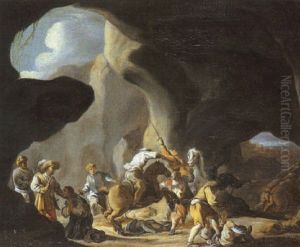 Embuscade Dans Une Grotte