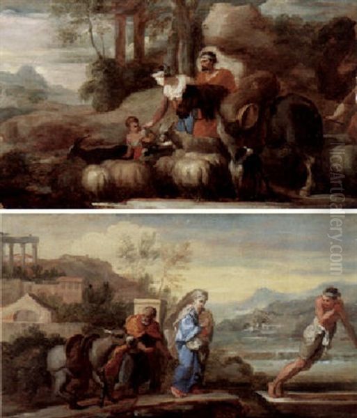 The Flight Into Egypt - view 1