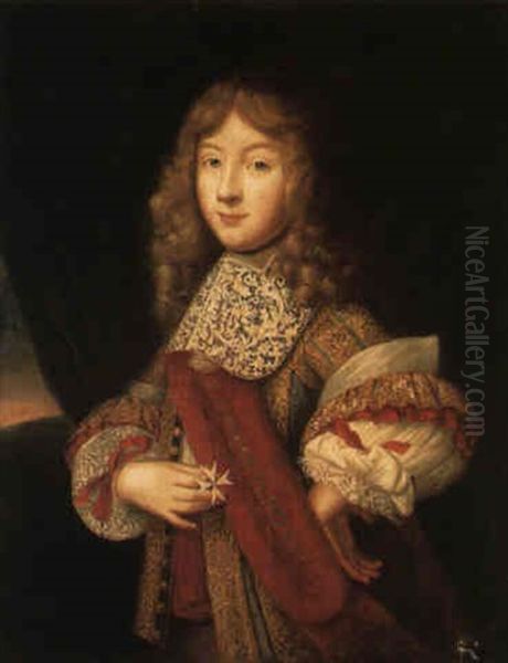 Portrait Of A Young Nobleman With Badge Of The Order Of The Knights Of Malta - view 1