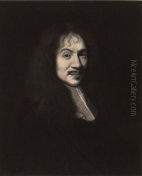 Portrait Of A Gentleman In Black Costume And A Lawn Collar - view 1