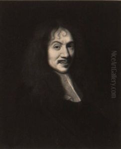 Portrait Of A Gentleman In Black Costume And A Lawn Collar Portrait Of A Gentleman In Black Costume And A Lawn Collar
