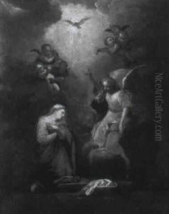 The Annunciation by Sebastien Bourdon